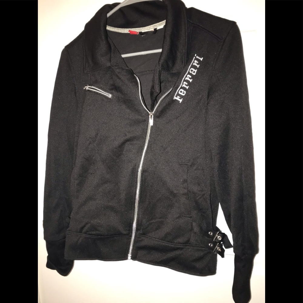 Woman’s Puma Moto style jacket Ferrari addition